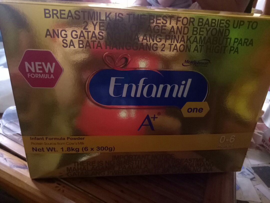 enfamil A+ gold infants 0-6mnths(1.8kg-6×300grms)