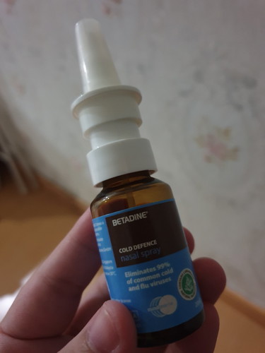 One of my way to prevent my baby Khadeeja (5months) from getting a flu or any infection disease (cough & flu) from pple around her