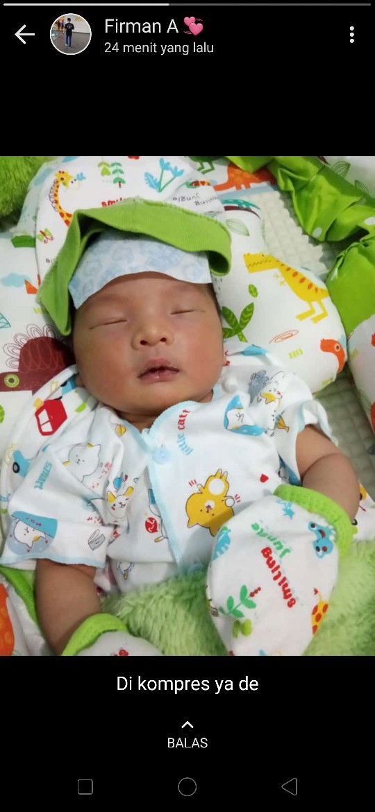 Sesusah ini ya suasana hati kalo anak sakit