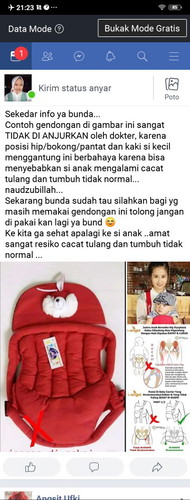 gendongan