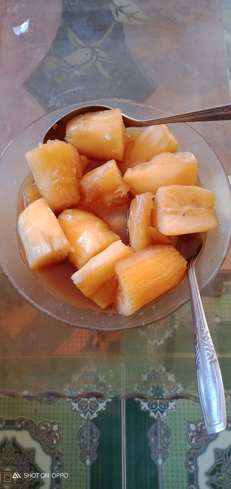 Singkong gula merah...