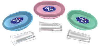 silicone baby finger toothbrush