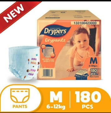 Pampers brand Drypers baby drypants