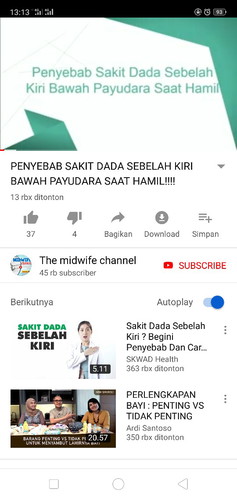ada yang pernah rasain nyeri bwah dada kiri???