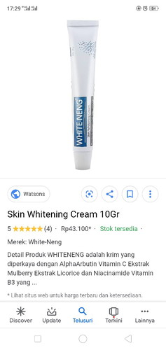 cream flek hitam??