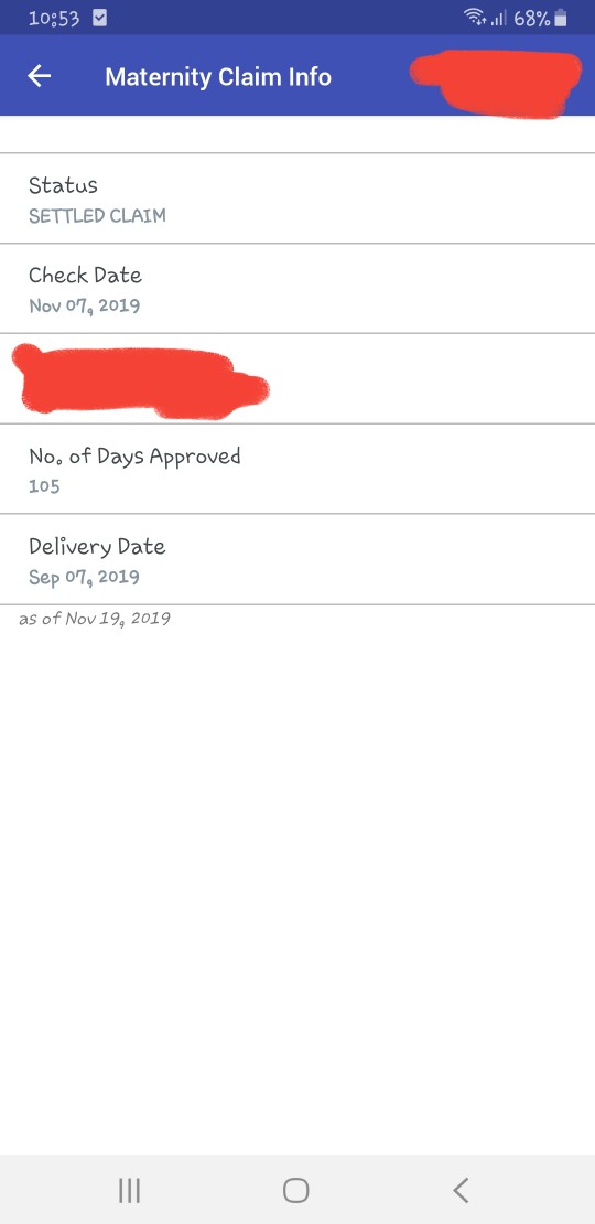 SSS maternity Benefit Claim