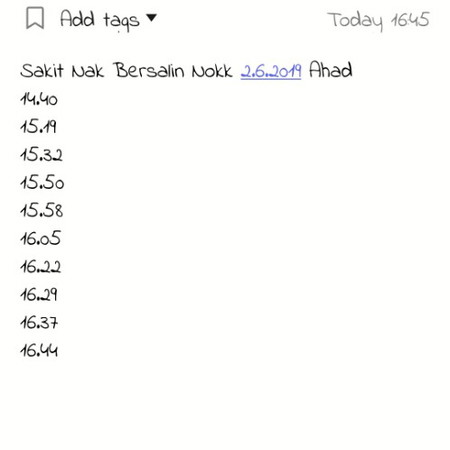 Keluar Tanda Darah & Lendir