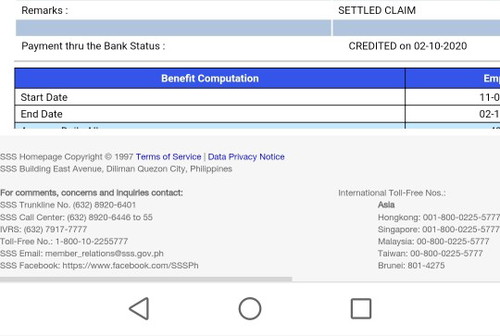 Maternity CLAIM ISSUE