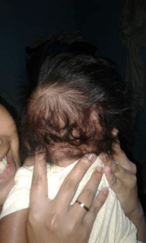 rambut kusut