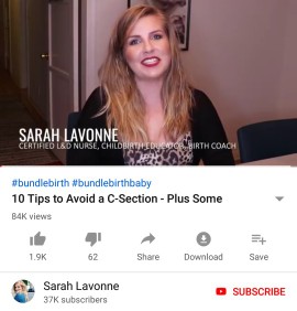 how to avoid c-section