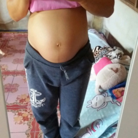 แม่ๆค่ะท้องแบบนี้ ลูกสาว รึ ลูกชาย ค่ะ