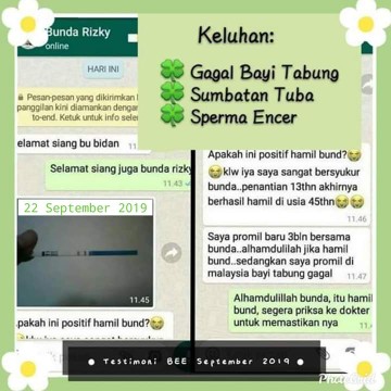 testimoni positif hamil penantian 13 tahun