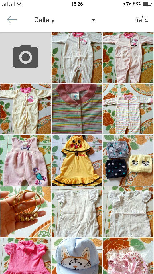 ส่งต่อผ้าลูกสาวค่ะ ??