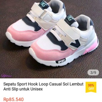 sepatu kekecilan