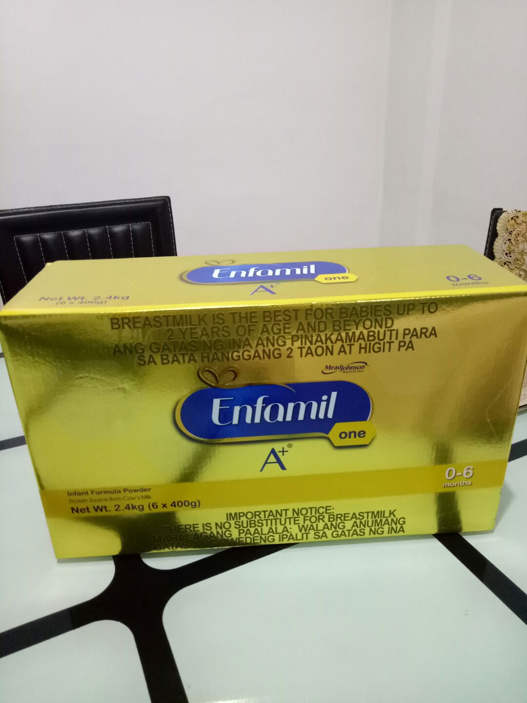 For sale: Enfamil A+ 0-6 months 2.4 kg