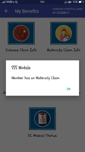 SSS MATERNITY