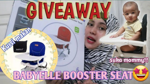GIVEAWAY KURSI MAKAN BABY