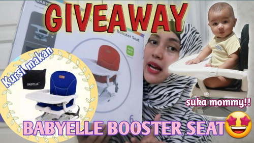 GIVEAWAY KURSI MAKAN BABY