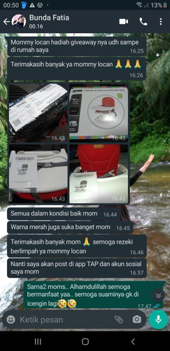 Giveaway kursi makan