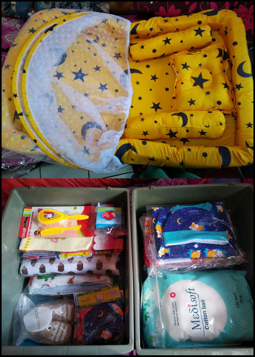 perlengkapan bayi baru lahir