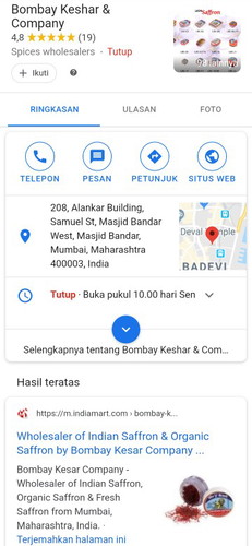 LAST P.O SAFFRON (Jastip)