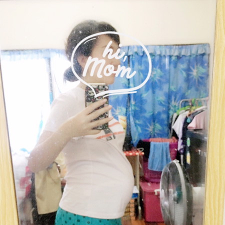 อวดท้อง 6 เดือน (24w3d) แม่ๆมาอวดท้องกันหน่อยค่ะ ป่องกันขนาดไหนแล้ว?