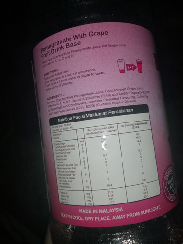 AMWAY VERGOLD JUICE