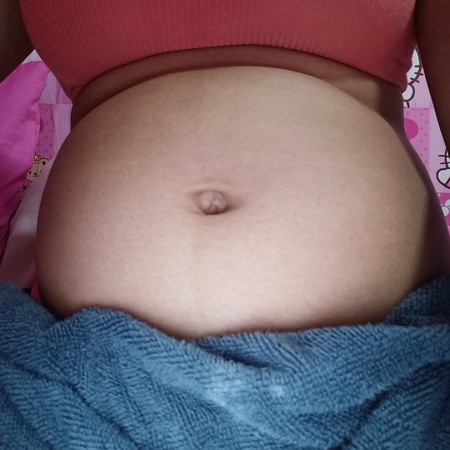 ท้องแบบนี้แม่ๆพอจะเดาออกกันไหมคะว่าบ้านนี้จะได้ลูกสาวหรือลูกชาย❤ #ท้องแรก