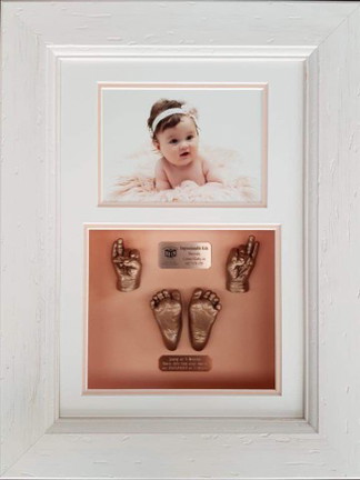 baby hand and feet sculptures