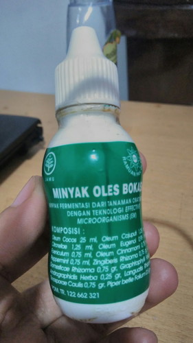 pakai minyak oles