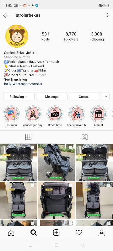 AKUN PENIPU STROLLER