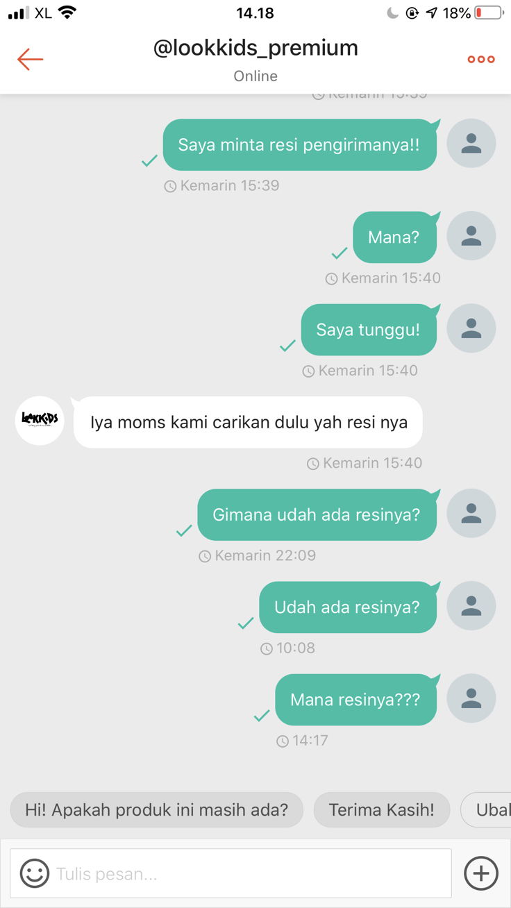 Beli baju anak di shopee? Hati2 dengan seller ini