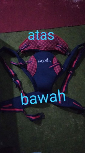 gendongan depan baby scott