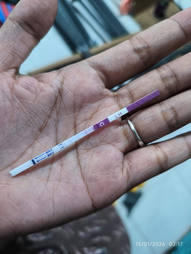 Garis 2 setelah 4 bulan melahirkan