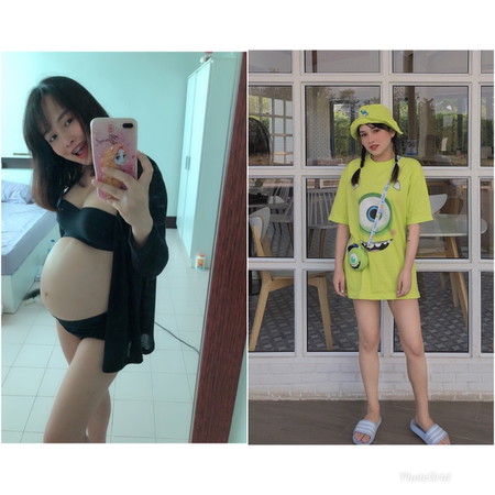 ขอดูรูปก่อนคลอด - หลังคลอดของแม่ๆหน่อยจ้า❤️#ทีมคลอดเดือนกันยายน