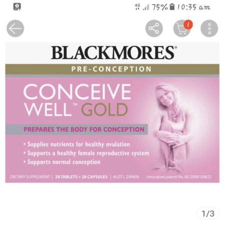 blackmore conceive well for ttc