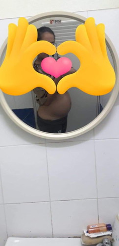 ท้องใหญ่ไหมค่ะแบบนี้