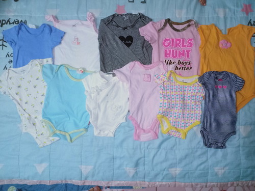 เซทบอดี้ขาเว้า หญิง แรกเกิด - 6 เดือน ราคา 150 บาทรวมส่ง