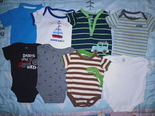 เซทแรกเกิด - 3 เดือน ชายค่ะ 8 ชุด 150 บาทรวมส่งค่ะ