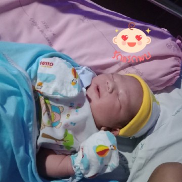 ลูกหายใจแรงมาก