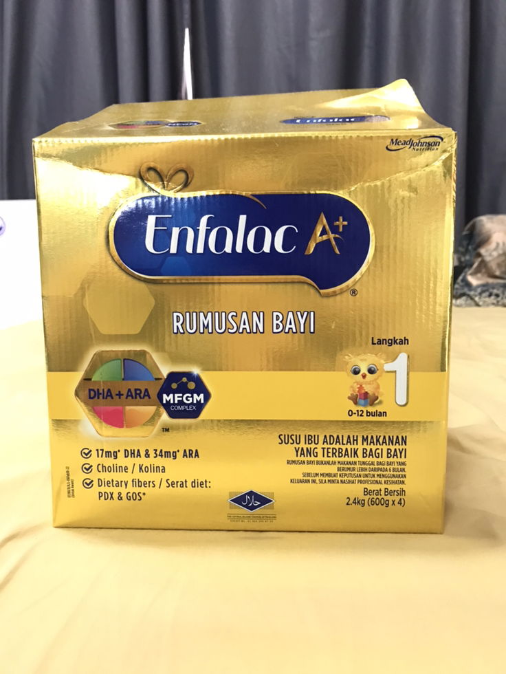 FM brand Enfalac A+ to let go