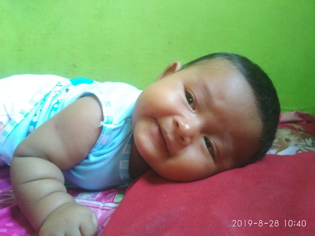 baby tengkurap