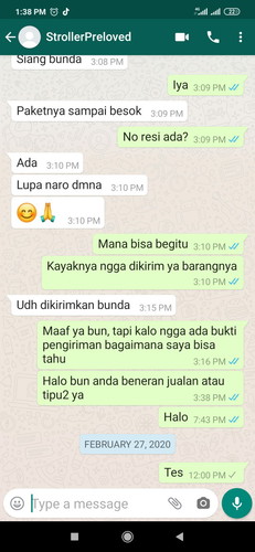 Waspada Penipuan "Preloved Stroller"