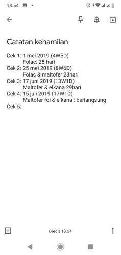 29hari tidak minum vitamin yg mengandung asam folat