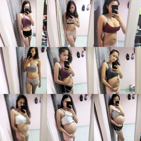 แม่จะคลอดแล้วค่าา ตื่นเต้นมาก แม่เลือกคลอดเอง ตอนนี้รอเวลาให้เจ็บท้องเอง ไม่รู้จะเจ็บตอนไหน