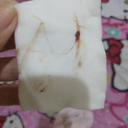 cairan coklat