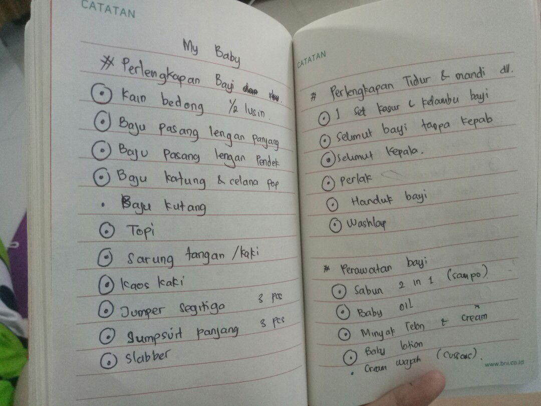 perlengkapan baby.. uk 36 week