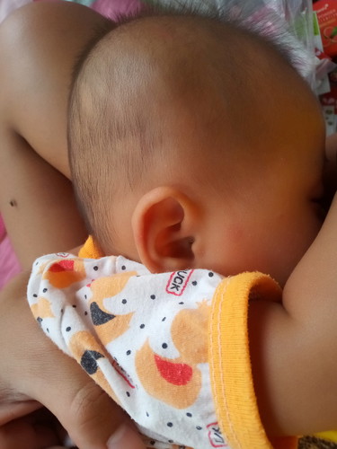 แบบนี้หัวน้องแบนมั้ยคะแม่ๆ
