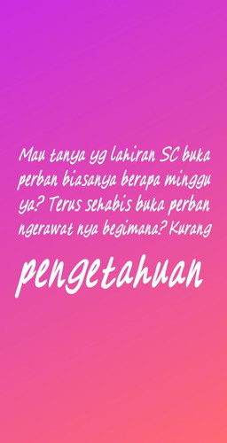 cerita dibalik lahiran anak