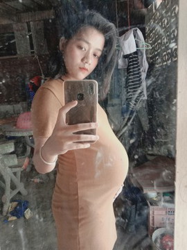 แม่บอกเหมือนม้าน้ำเลย ตัวเล็กแต่ท้องโต5555